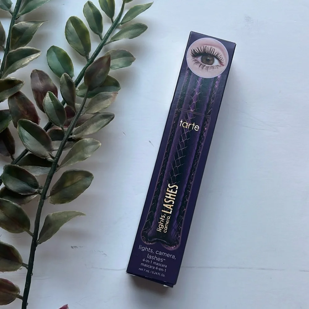 NEW Tarte Lights Camera Lashes Black Mascara